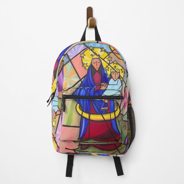 Item preview, La virgen y el niño. designed and sold by Karen G. Contemporary Artist.