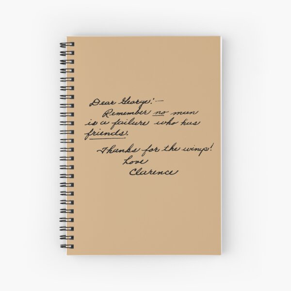 Item preview, It's A Wonderful Life Movie Quote about Friends designed and sold by junepillows.
