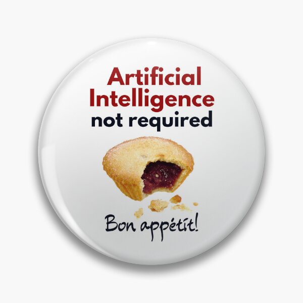 Item preview, Take a bi(y)te out of a Mince Pie - Artificial Intelligence Not Required. designed and sold by MPC-Mince-Pies.