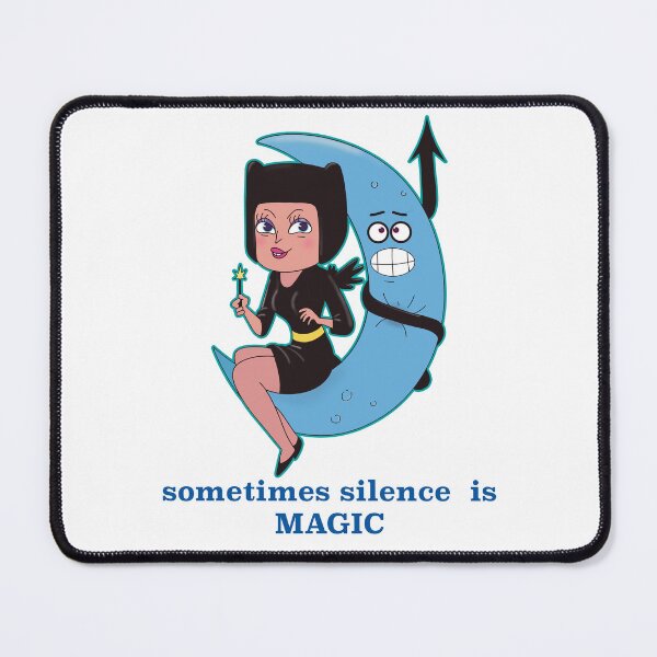 Item preview, Funny Witch and Moon | Magic Sticker | Sarcastic Cute Art designed and sold by hoggylorente.