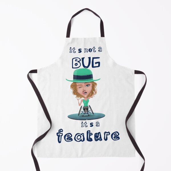Item preview, It's not a bug it's a feature - Wheelchair Dancer 3 designed and sold by Ms-Bees-Tees.