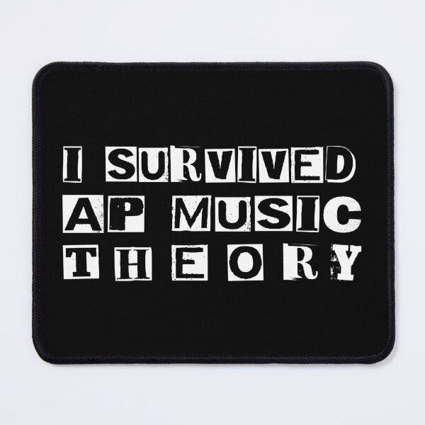 Item preview, I Survived AP Music Theory | Funny Music Student Gift for High School Band & Choir designed and sold by Breisey.