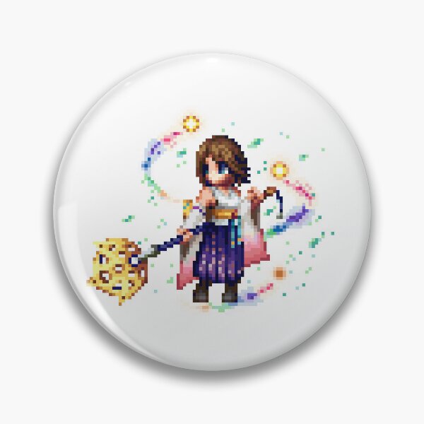 Item preview, Summoner Yuna Final Fantasy X FFX Brave Exvius designed and sold by Noura Sultani.