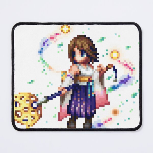 Item preview, Summoner Yuna Final Fantasy X FFX Brave Exvius designed and sold by Noura Sultani.