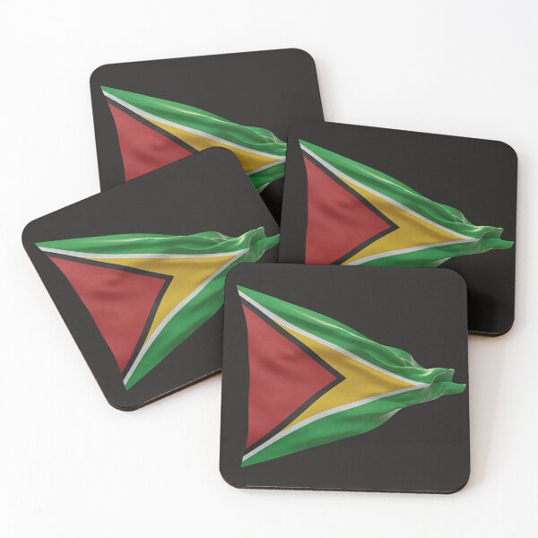 Item preview, Guyanese flag triangular motion  designed and sold by PixHub .