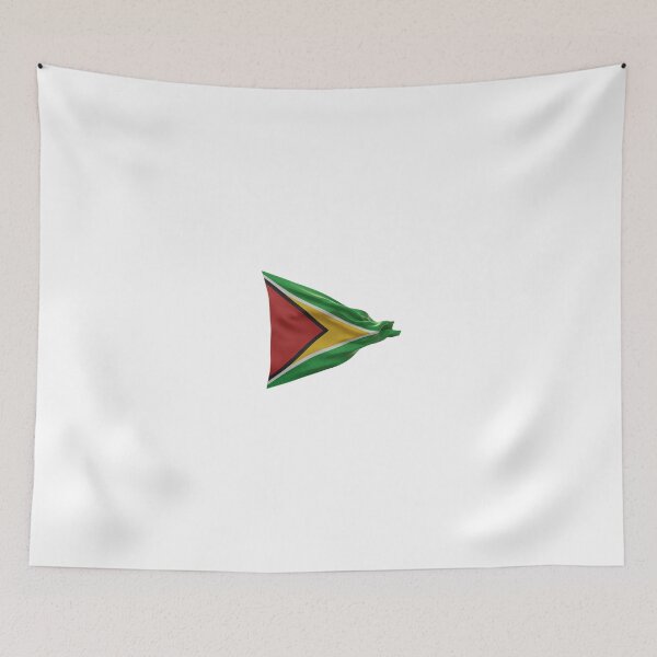 Item preview, Guyanese flag triangular motion  designed and sold by PixHub .