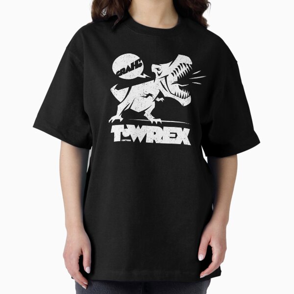 Vista previa del artículo con la obra «T-Wrex», diseñado y vendido por Rian Hughes.