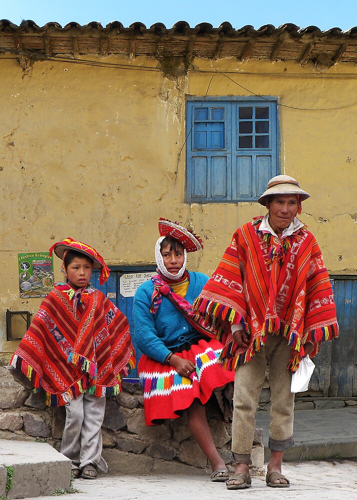 "QUECHUA FAMILY - PERU" by Michael Sheridan | Redbubble