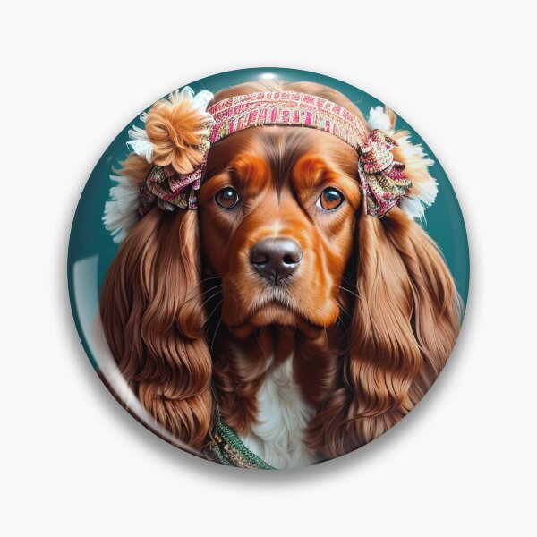 Artikelvorschau, Boho Chic Cocker Spaniel entworfen und verkauft von bobbi-gyre.