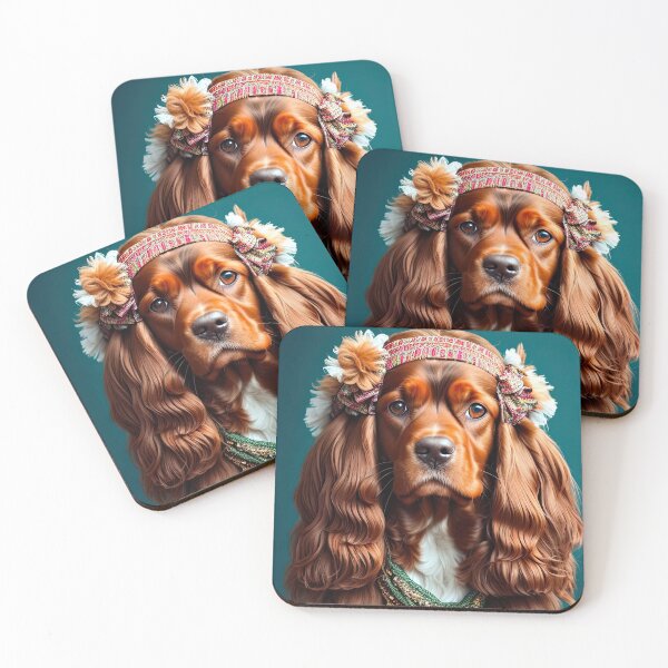 Item preview, Boho Chic Cocker Spaniel designed and sold by bobbi-gyre.