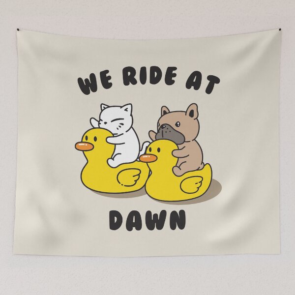 Item preview, We Ride at Dawn designed and sold by DesignCollectiv.