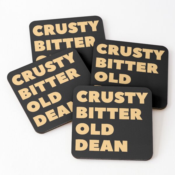 Item preview, Crusty Bitter Old Dean designed and sold by UNK-Fatigues.