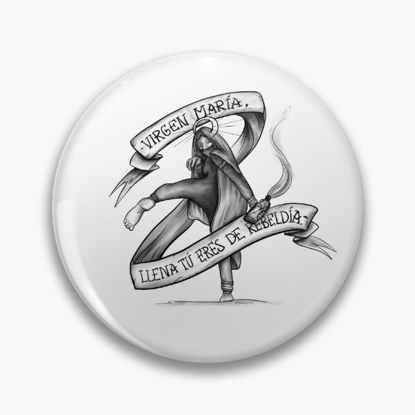Item preview, Virgin Mary, you are full of rebellion designed and sold by LaMarsupial.