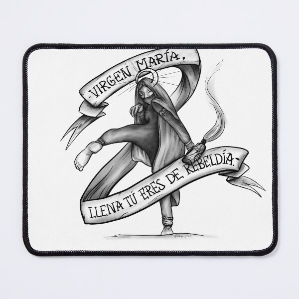 Item preview, Virgin Mary, you are full of rebellion designed and sold by LaMarsupial.