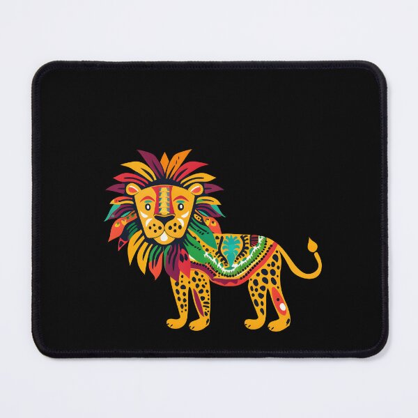 Item preview, Colorful Lion Art designed and sold by xiao xuans.