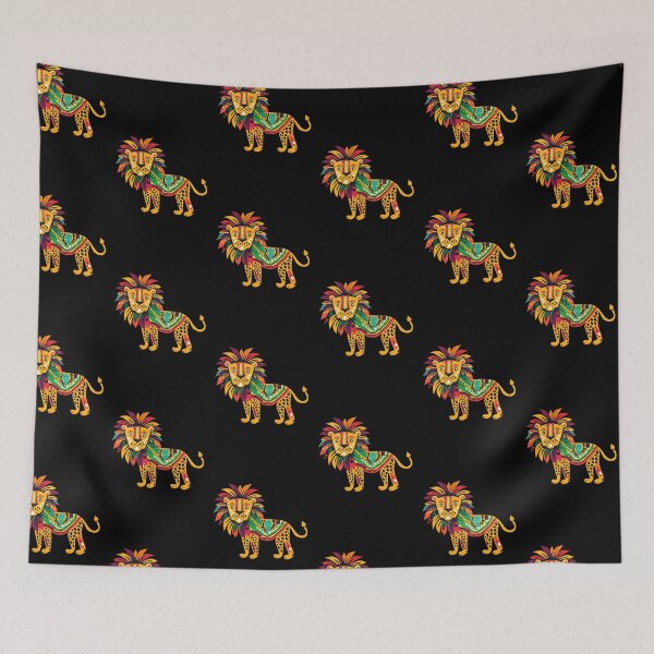Item preview, Colorful Lion Art designed and sold by xiao xuans.