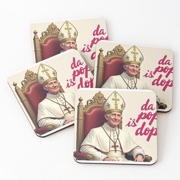 Item preview, Da Pope is Dope" Funny Pope Meme | Trendy Viral Catholic Humor T-Shirt, Stickers & Gifts designed and sold by VibesWorn.