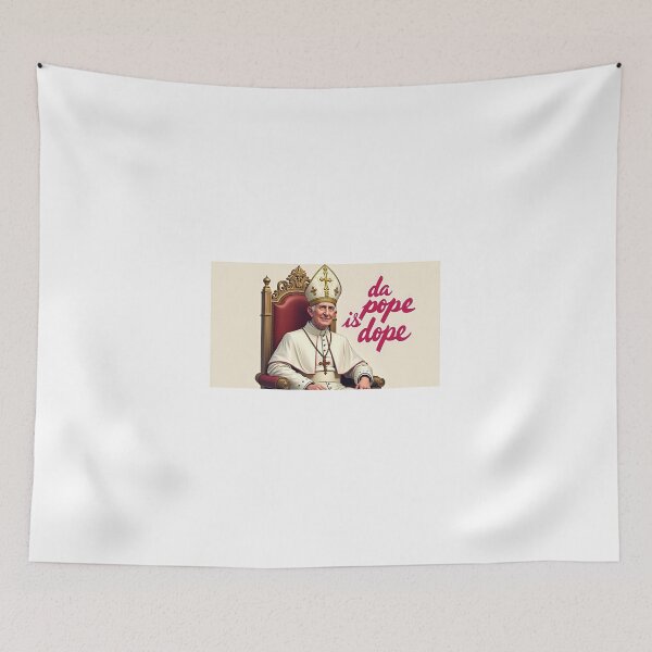 Item preview, Da Pope is Dope" Funny Pope Meme | Trendy Viral Catholic Humor T-Shirt, Stickers & Gifts designed and sold by VibesWorn.