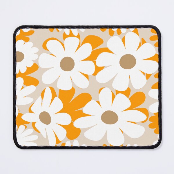 Item preview, White flowers with camel center designed and sold by hateeyes.