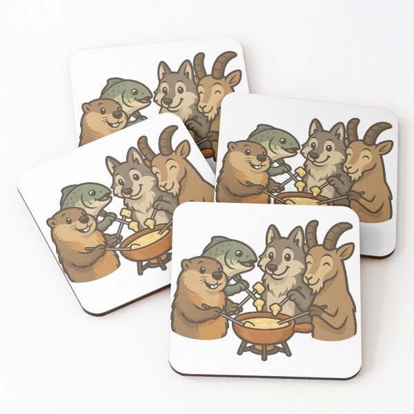 Item preview, fondue between friends animals designed and sold by Romagnolo.