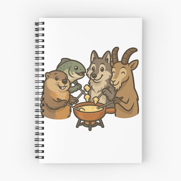 Artikelvorschau, Fondue unter Freunden Tiere entworfen und verkauft von Romagnolo.
