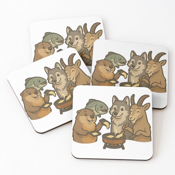 Item preview, Raclette between friends animals designed and sold by Romagnolo.