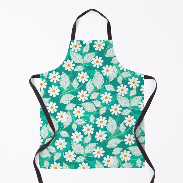 Item preview, White flowers and leaves in cute pattern designed and sold by hateeyes.