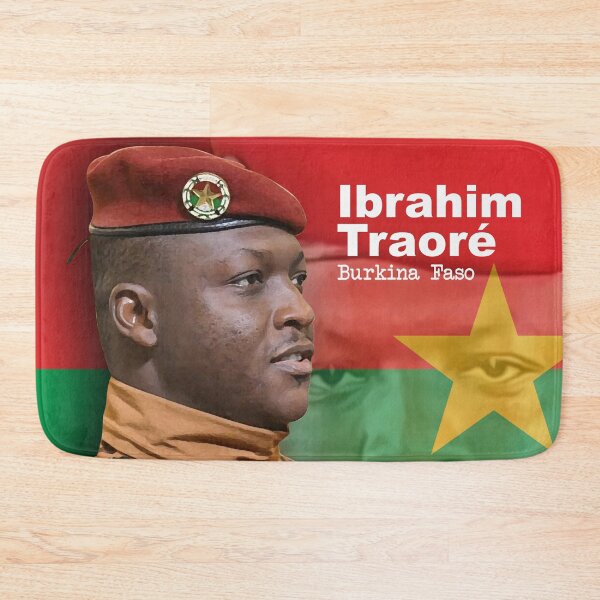 Item preview, Ibrahim Traoré of Burkina Faso designed and sold by Wolagno.
