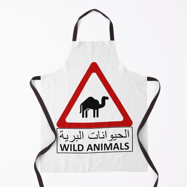 Item preview, Wild Animals Danger sign road desert arabic Camel designed and sold by sticket-travel.