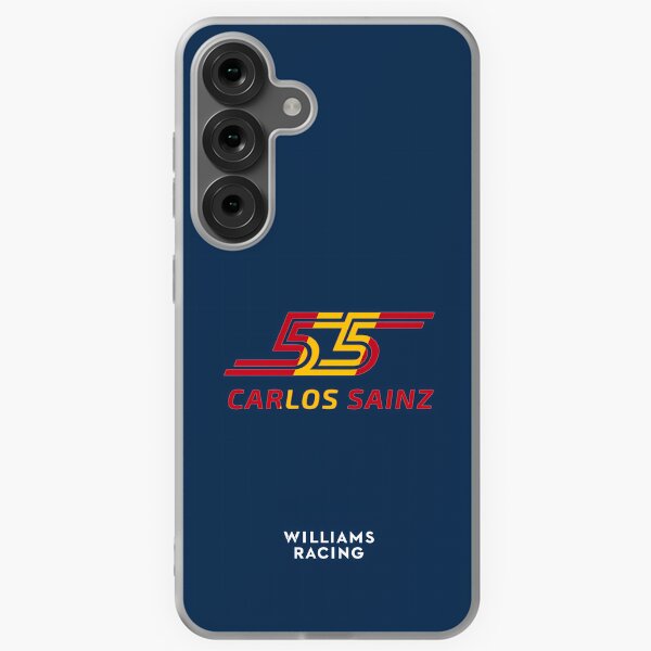 Item preview, Carlos Sainz 2025 Williams F1 Design - Spanish Flag '55' Art | Driver Tribute & Motorsport Merch designed and sold by Studio F1Grid.