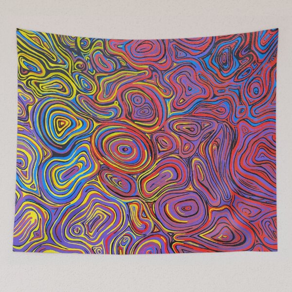 Item preview, Vivid Swirls designed and sold by Keepsaneart.