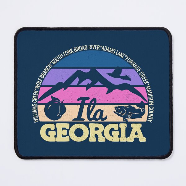 Item preview, Ila Georgia Sunset Retro Vintage Local Pride Logo designed and sold by CRHPOD20.