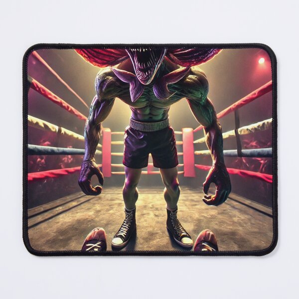 Item preview, Boxing match: Plant demons versus boxer designed and sold by _RudeMango.