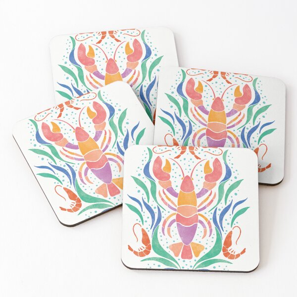 Item preview, Colorful Lobster Shellfish Vibes designed and sold by Phanya-Style.