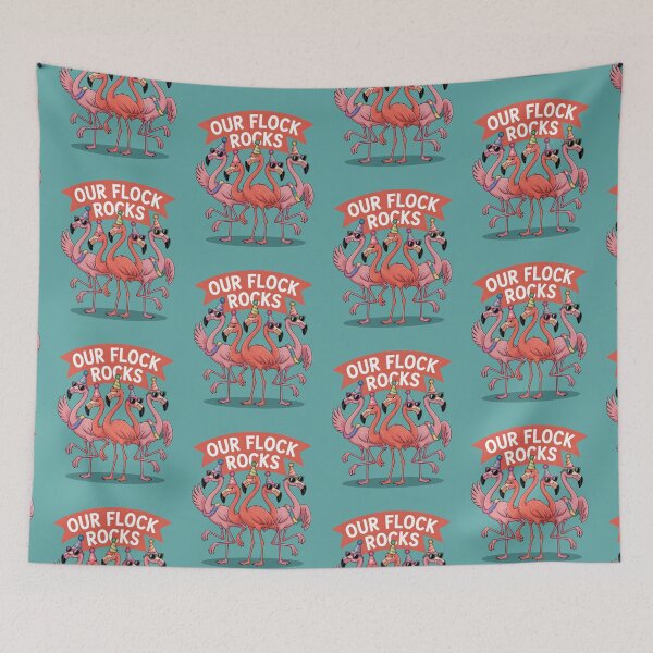 Item preview, Our Flock Rocks designed and sold by AniArtPL.