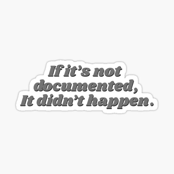 Item preview, Funny Nurse Meme about Documentation designed and sold by GuigShop.