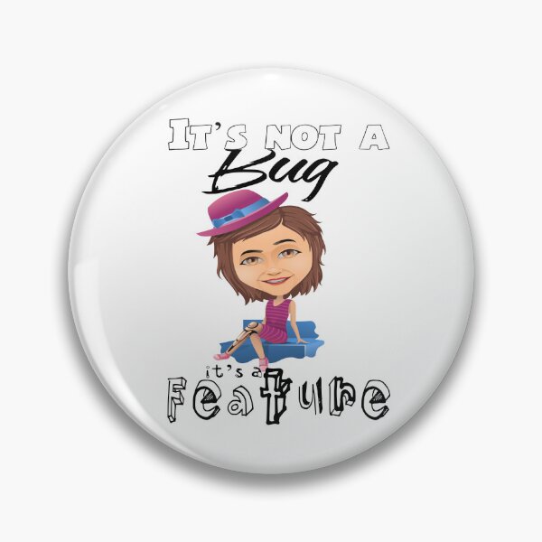 Item preview, It's not a bug it's a feature - Prosthetic Awareness  designed and sold by Ms-Bees-Tees.