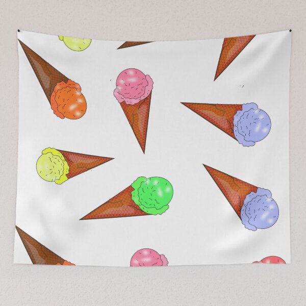 Item preview, Fun Ice Cream Cone Pattern designed and sold by Nature  Nblossom.