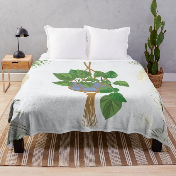 Item preview, Boho hanging Plant Background Aesthetic – Botanical Bohemian Wall Art Design designed and sold by Pamthedesigner.