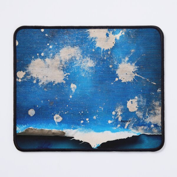 Item preview, Paint Splattered on Aged Indigo Canvas - dePace' designed and sold by mrpropcake.