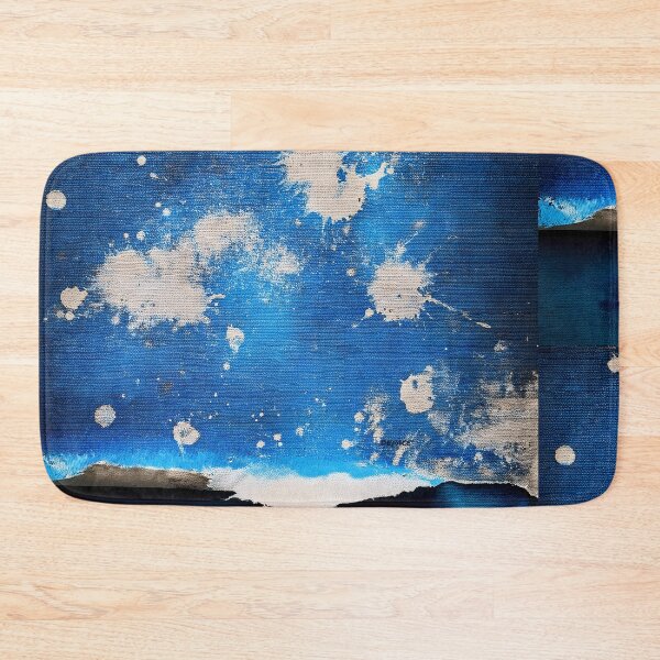 Item preview, Paint Splattered on Aged Indigo Canvas - dePace' designed and sold by mrpropcake.