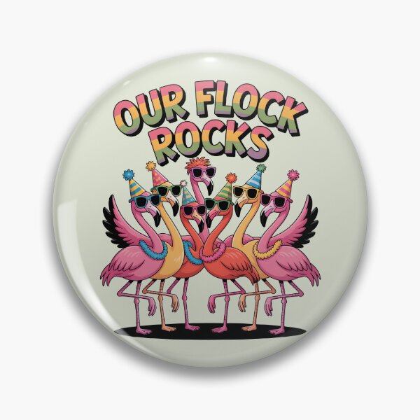 Item preview, Our Flock Rocks designed and sold by AniArtPL.