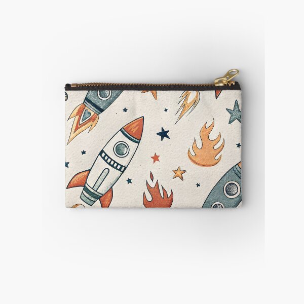 Item preview, rockets and stars, ideal for a retro-futuristic or childish style designed and sold by StampYourself.