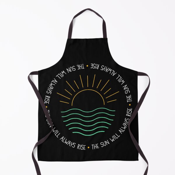 Item preview, The Sun Will Always Rise Line Art Colorful White designed and sold by MinimalMoodsArt.