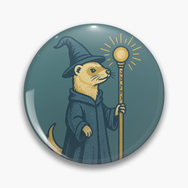 Item preview, Wizard Ferret designed and sold by FrictionMaxxing.
