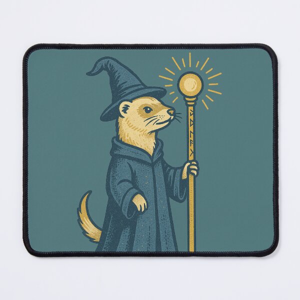 Item preview, Wizard Ferret designed and sold by FrictionMaxxing.