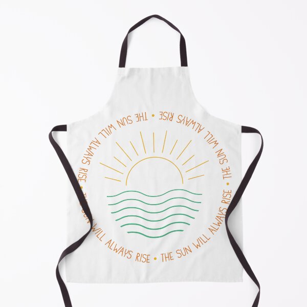 Item preview, The Sun Will Always Rise Line Art Colorful Orange designed and sold by MinimalMoodsArt.