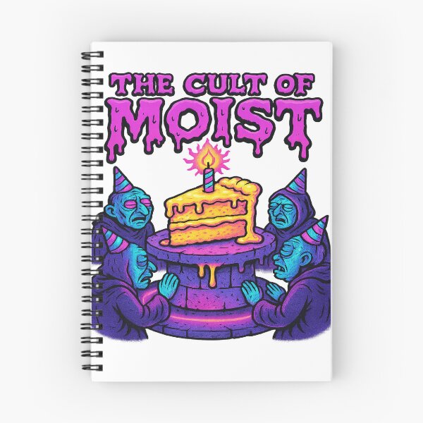 Item preview, The Cult of Moist - Forbidden Cake Ritual  designed and sold by POD DYNASTY | Original Print On Demand T-Shirt Graphics.