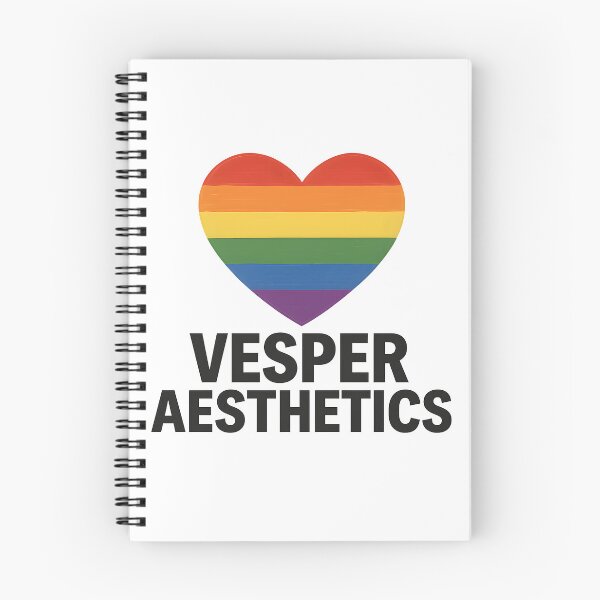 Item preview, Vesper Aesthetics – Pride Heart Logo Design designed and sold by ALVISION-CREATE.