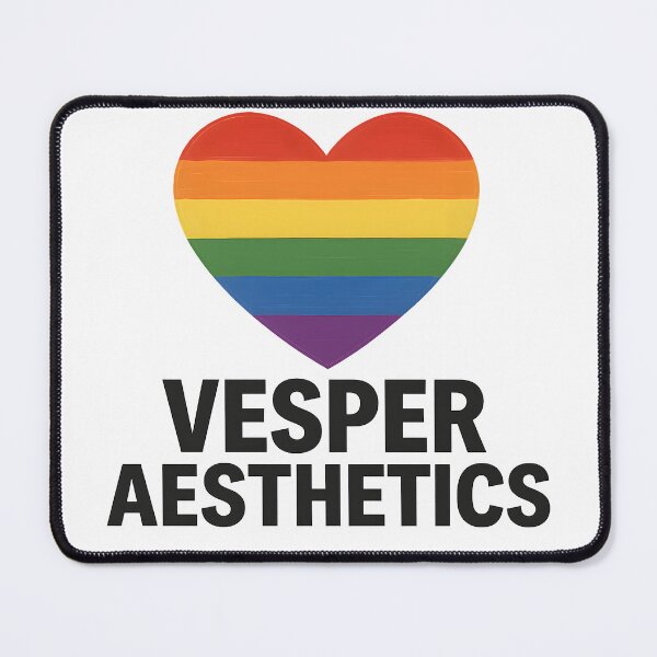 Item preview, Vesper Aesthetics – Pride Heart Logo Design designed and sold by ALVISION-CREATE.